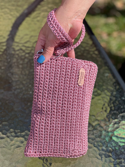 Crochet Wallet/Clutch Wristlet