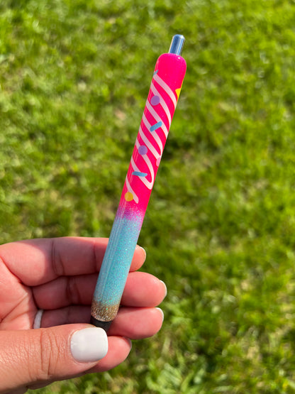 Neon Popsicle Pen