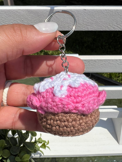 Cupcake Keychain