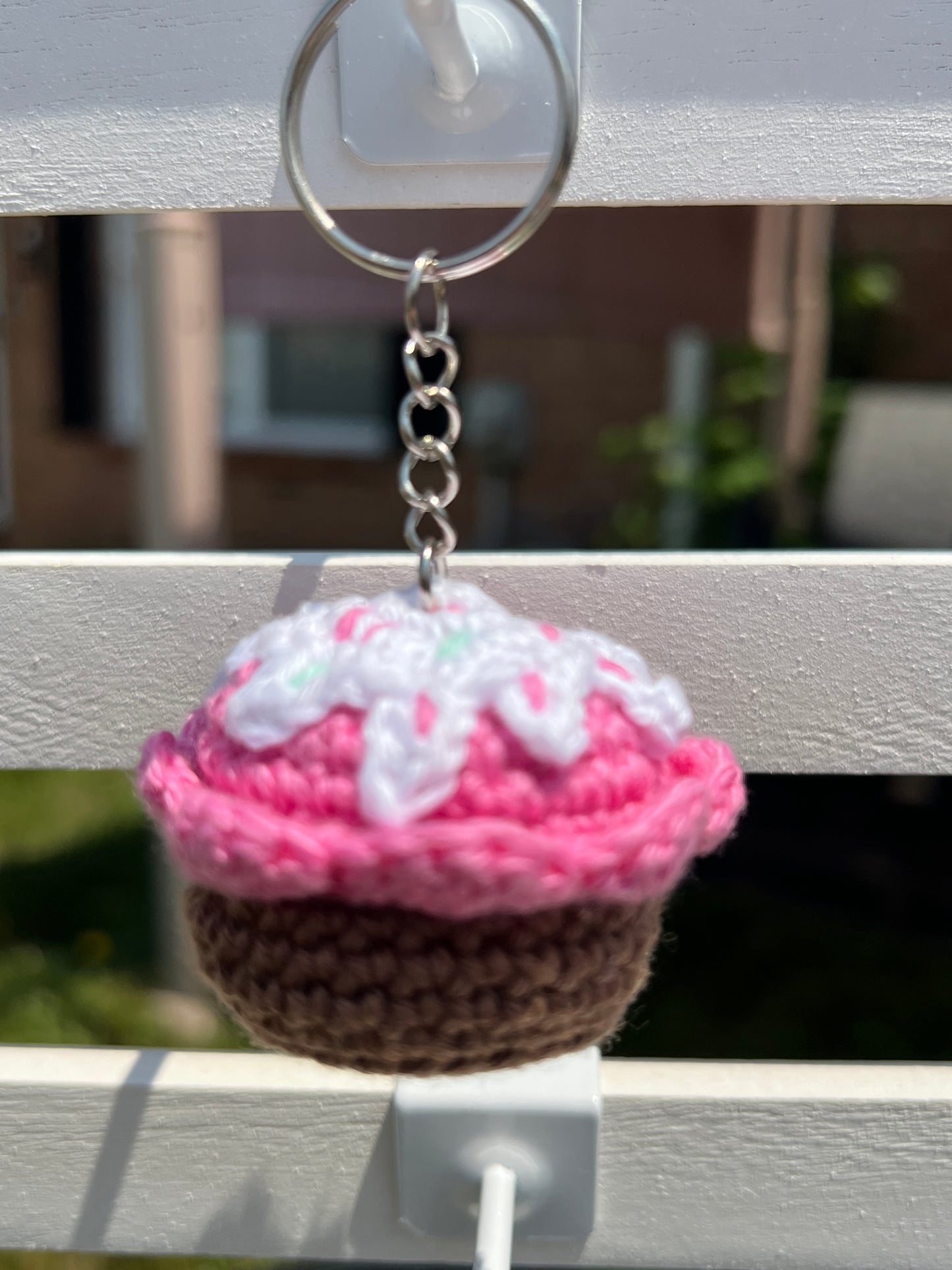 Cupcake Keychain