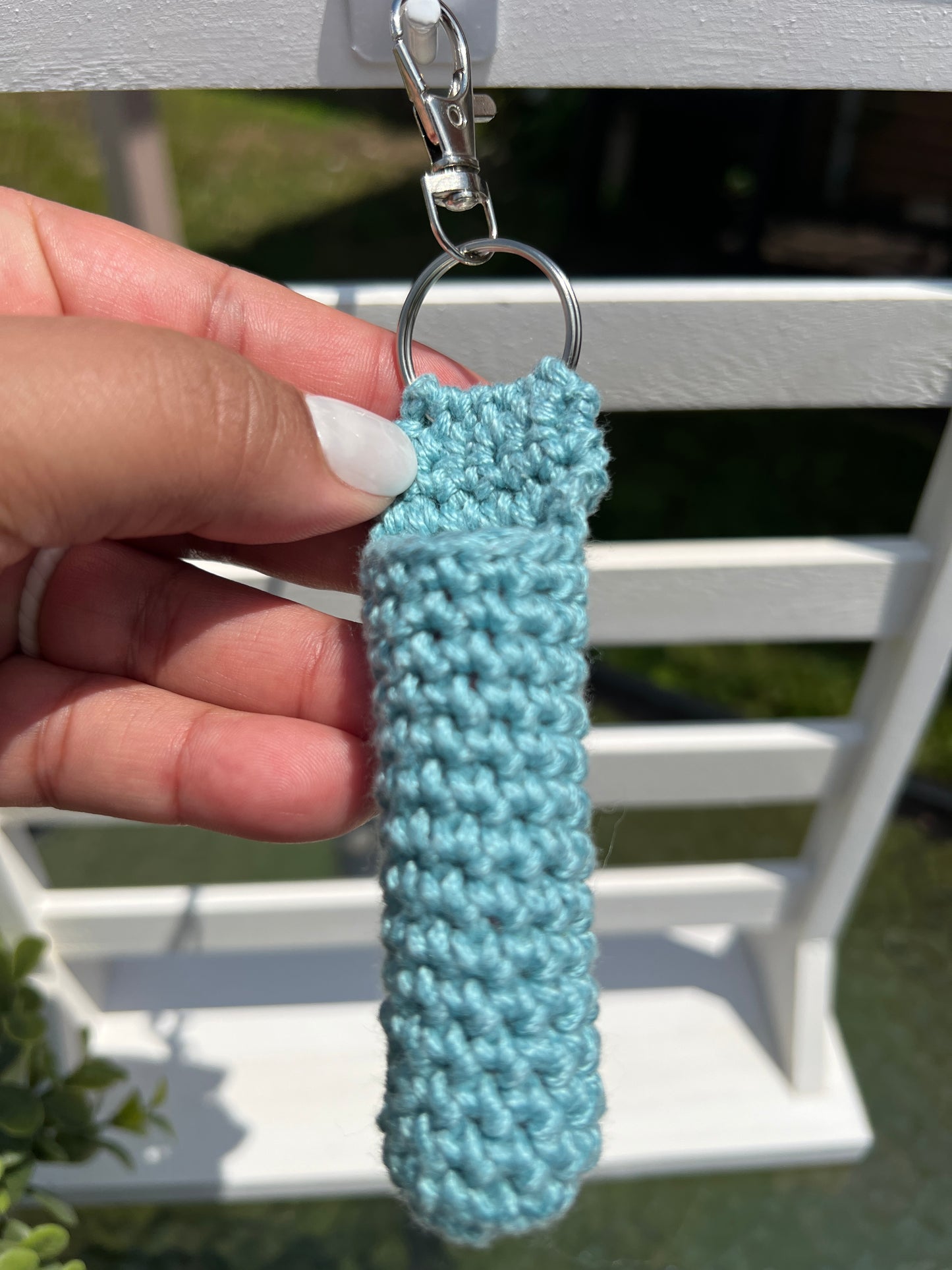 Lip Balm Holder Keychain