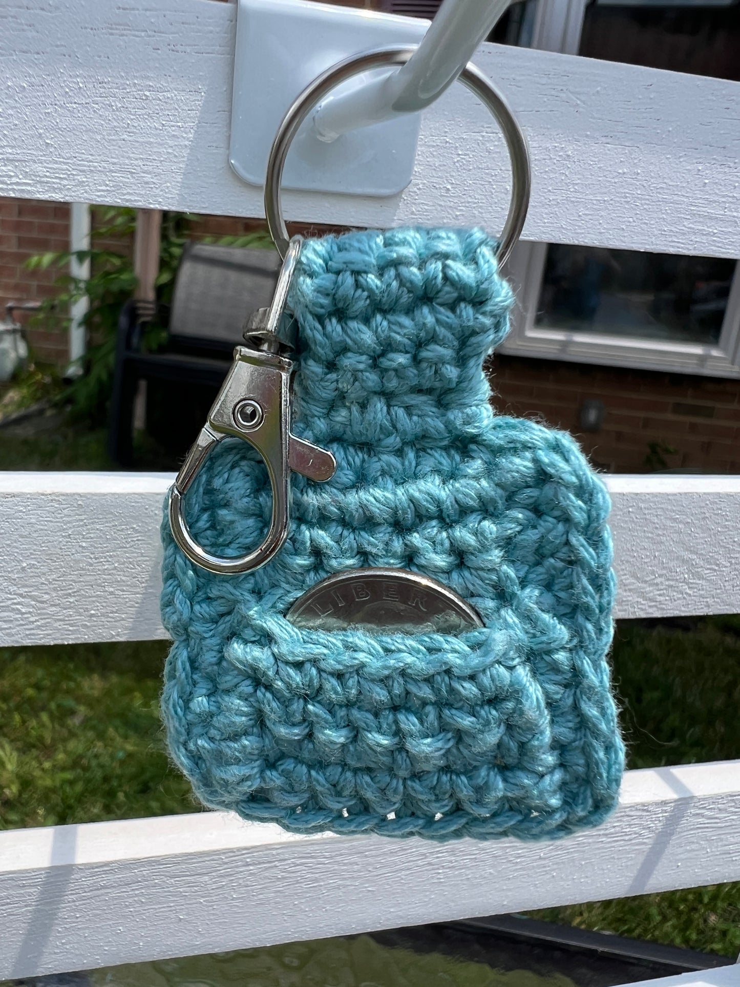 Quarter Holder Keychain