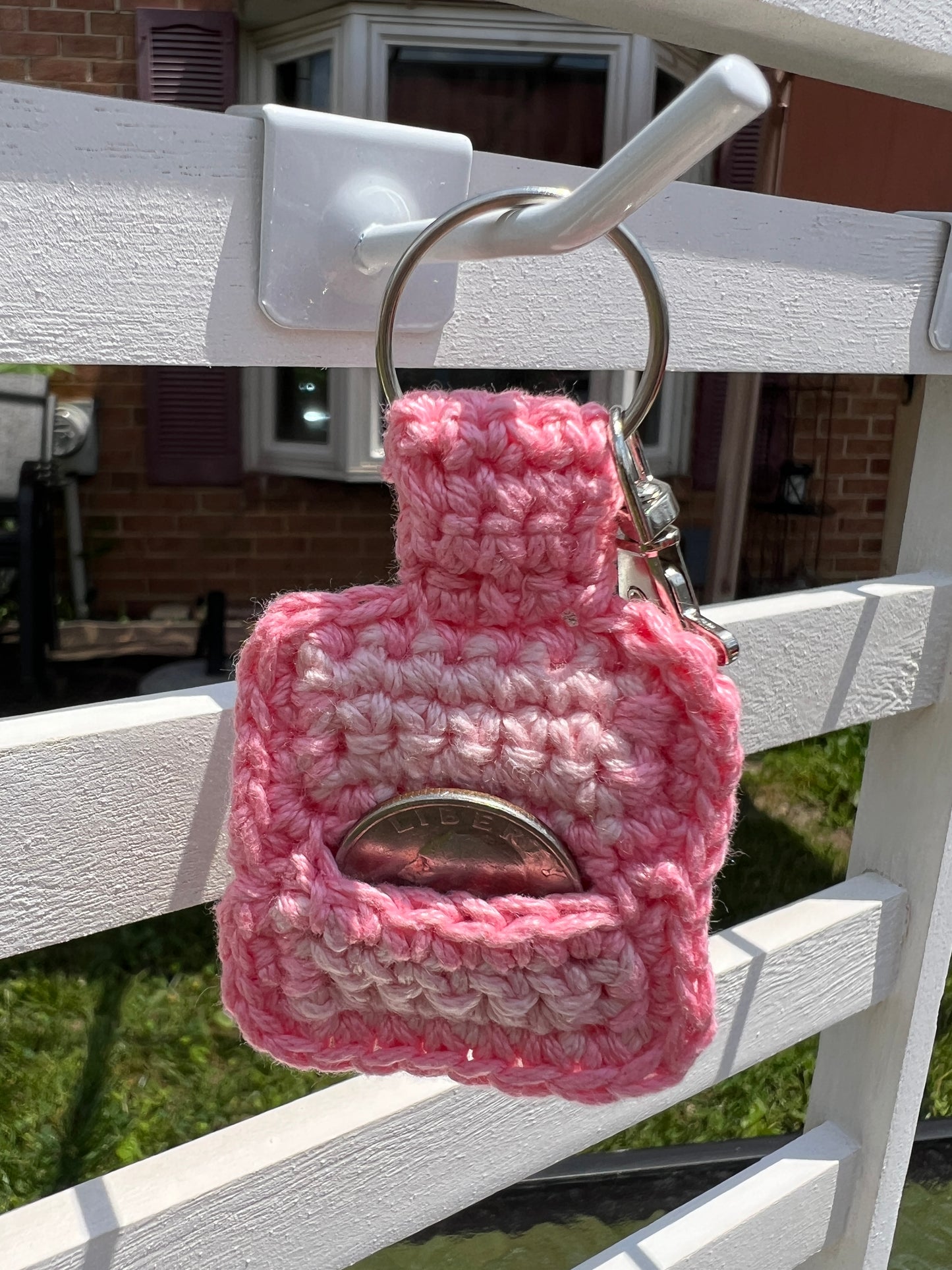 Quarter Holder Keychain