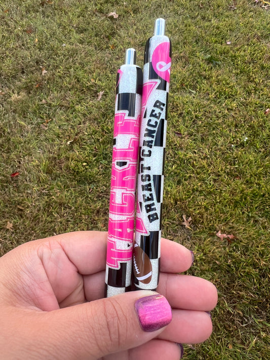 Tackle Breast Cancer Resin Pen