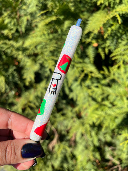 Cozy Winter Resin Pen