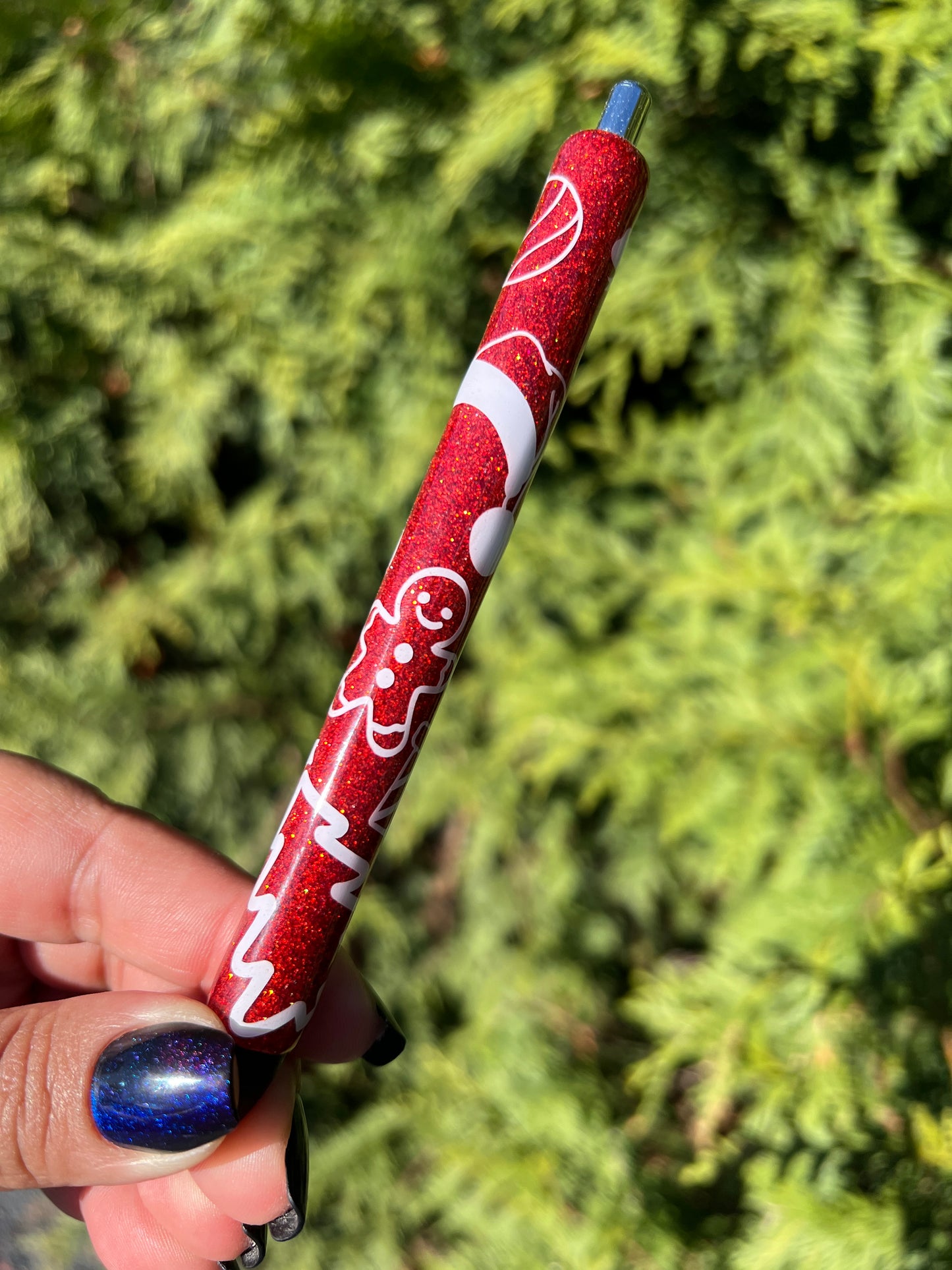 Christmas Doodles Resin Pen