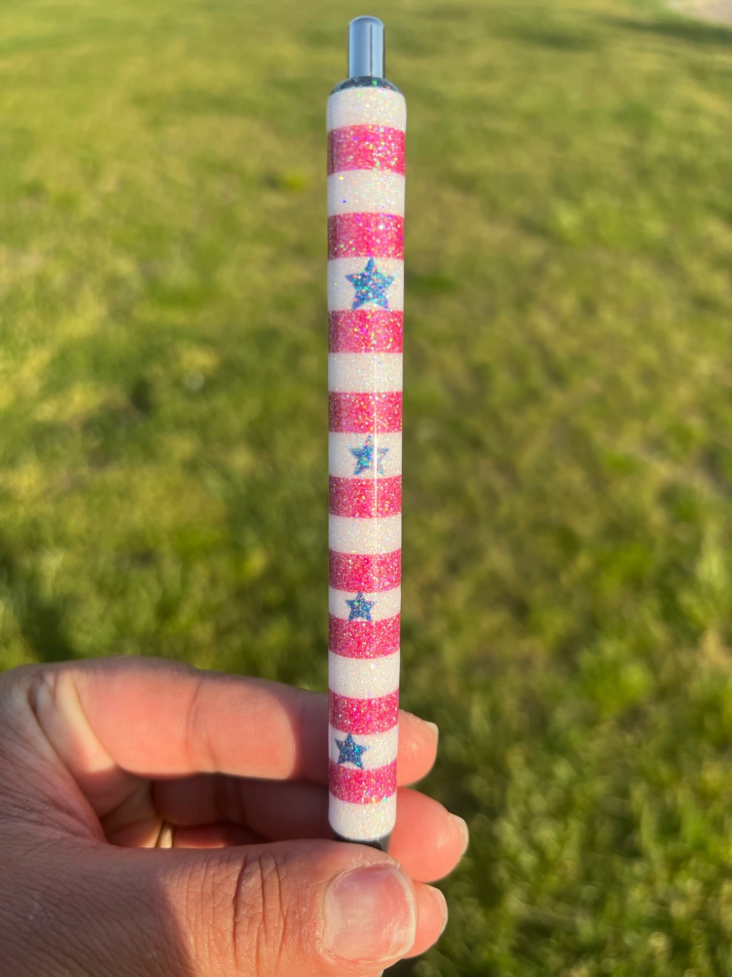 All that Glitters Flag Pen