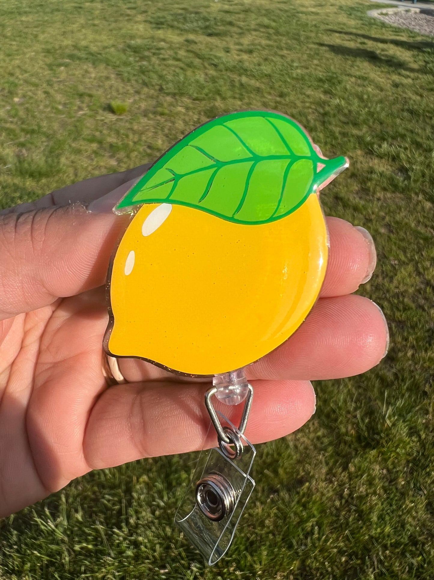 Lemon Badge Reel