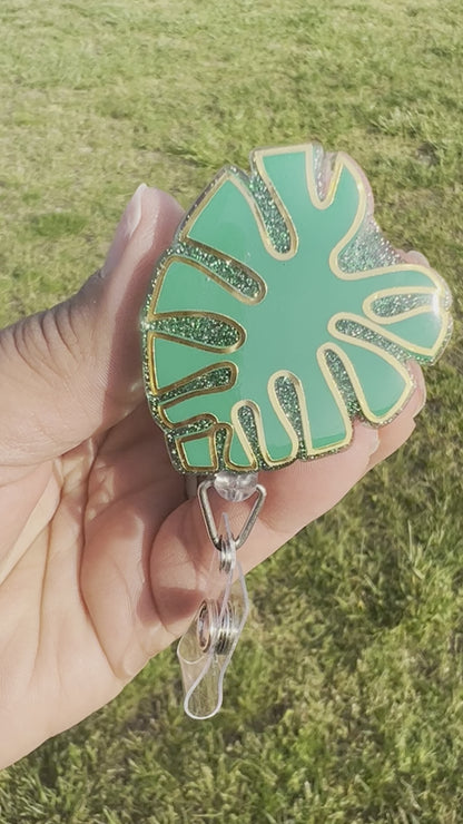 Monstera Badge Reel