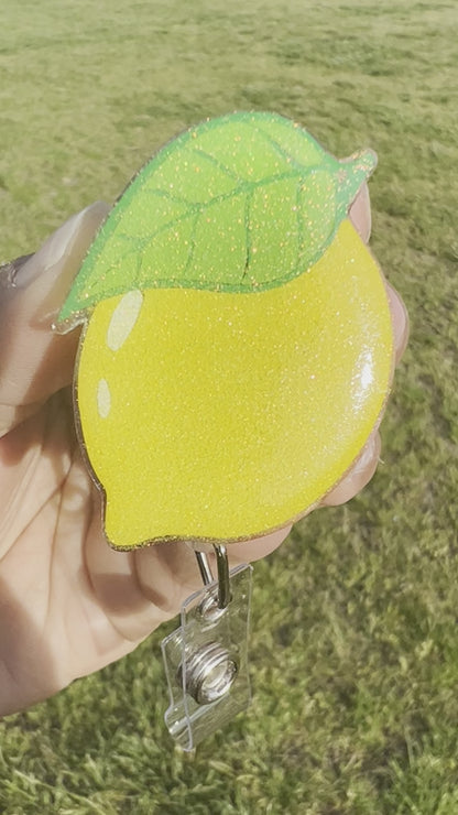 Lemon Badge Reel