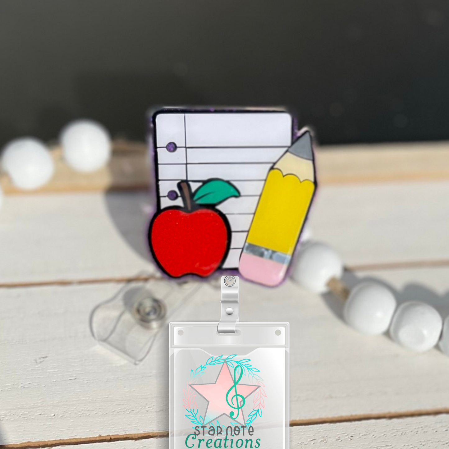 School Themed Badge Reels